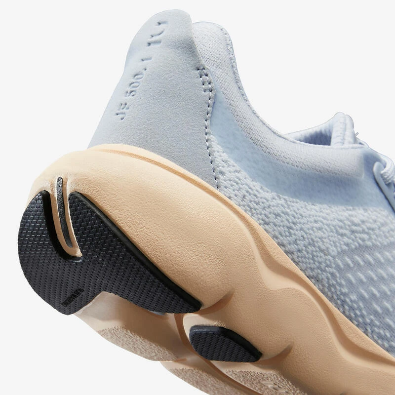 Kalenji CHAUSSURES De Running Femme JOGFLOW 500.1 Gris Et Beige 5 Kalenji CHAUSSURES De Running Femme JOGFLOW 500.1 Gris Et Beige – Image 3