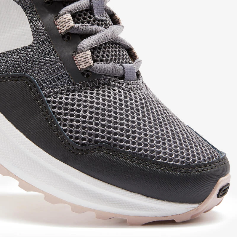 CHAUSSURES DE RUNNING FEMME KALENJI RUN ACTIVE GRIP GRIS ROSE 6 CHAUSSURES DE RUNNING FEMME KALENJI RUN ACTIVE GRIP GRIS ROSE – Image 4