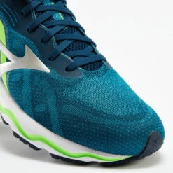 CHAUSSURES DE RUNNING HOMME MIZUNO WAVE ULTIMA 13 BLEU VERT -Magasin De Sport chaussures de running homme mizuno wave ultima 13 bleu vert 4