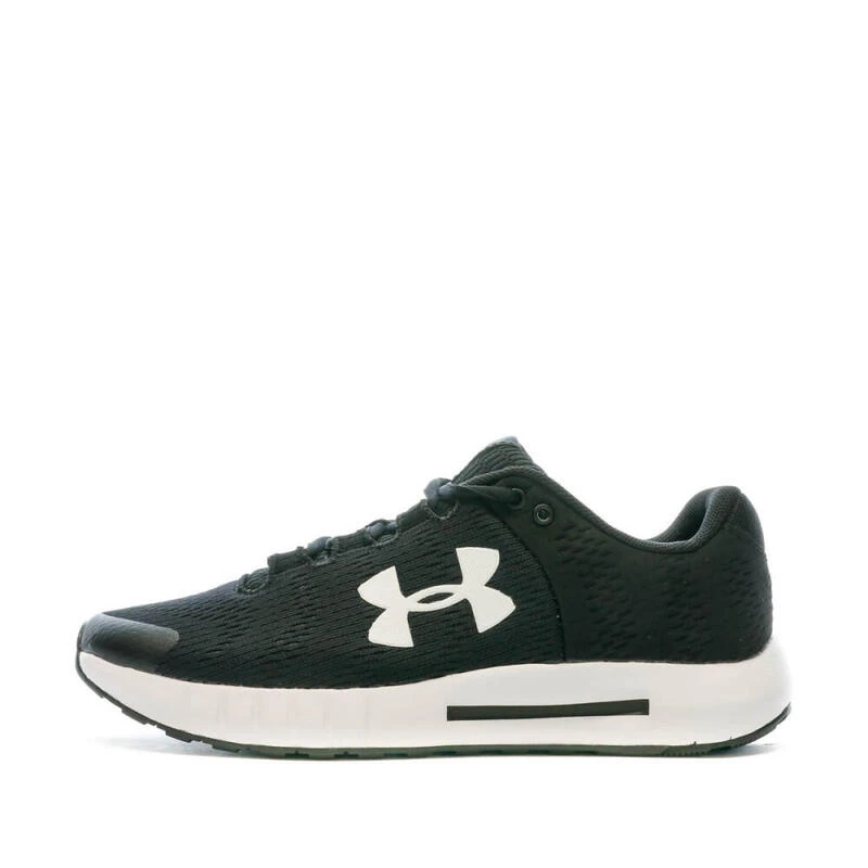 Chaussures De Running Noires/Blanches Femme Under Armour Micro 3 Chaussures De Running Noires/Blanches Femme Under Armour Micro