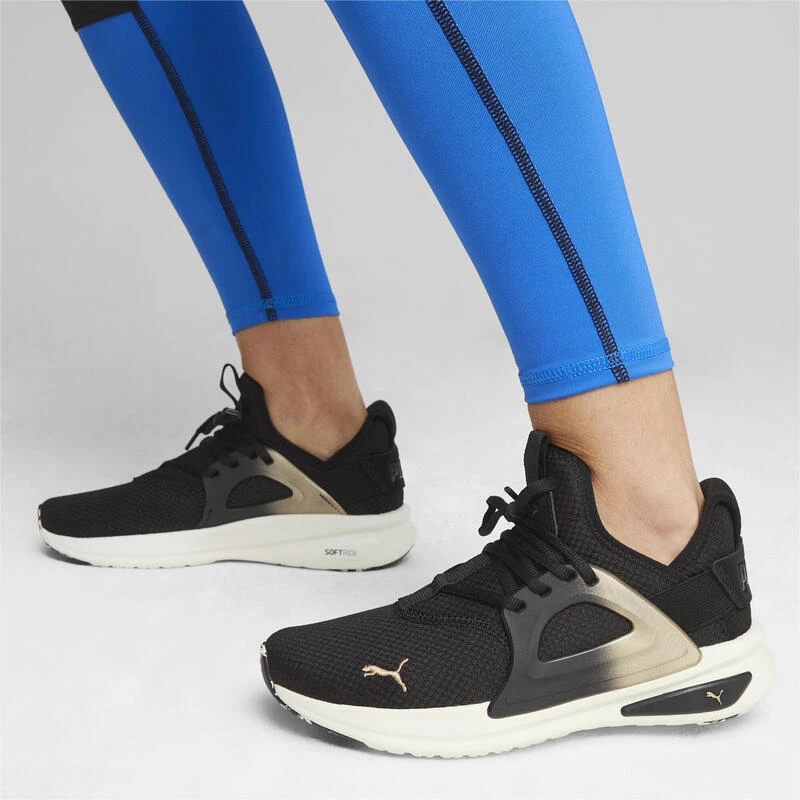 Chaussures De Running Softride Enz Evo Molt Met Femme PUMA Black Gold Warm White 4 Chaussures De Running Softride Enz Evo Molt Met Femme PUMA Black Gold Warm White – Image 2