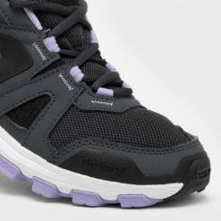 Chaussures De Running Trail Enfant-KIPRUN GRIP Grises Mauves -Magasin De Sport chaussures de running trail enfant kiprun grip grises mauves 5