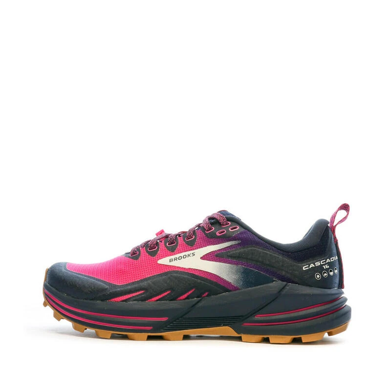 Chaussures De Trail Rose Femme Brooks Cascadia 16 3 Chaussures De Trail Rose Femme Brooks Cascadia 16