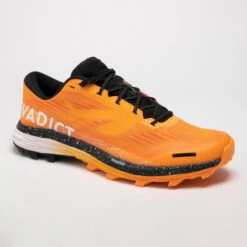 Chaussures De Trail Running Pour Homme Race ULTRA Orange Et Noir -Magasin De Sport chaussures de trail running pour homme race ultra orange et noir 2