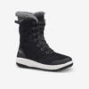 Quechua Chaussures En Cuir Chaudes Et Imperméables De Randonnée - SH900 Hautes - Femme -Magasin De Sport chaussures en cuir chaudes et impermeables de randonnee sh900 hautes femme