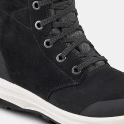 Quechua Chaussures En Cuir Chaudes Et Imperméables De Randonnée - SH900 Hautes - Femme -Magasin De Sport chaussures en cuir chaudes et impermeables de randonnee sh900 hautes femme 4