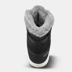 Quechua Chaussures En Cuir Chaudes Et Imperméables De Randonnée - SH900 Hautes - Femme -Magasin De Sport chaussures en cuir chaudes et impermeables de randonnee sh900 hautes femme 6