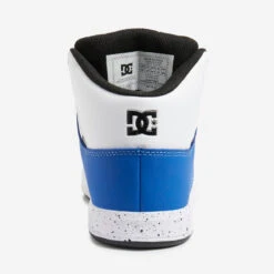CHAUSSURES MONTANTES DE SKATE POUR ENFANT DC SHOES CURE BLEU ET BLANC -Magasin De Sport chaussures montantes de skate pour enfant dc shoes cure bleu et blanc 4