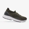 Kalenji CHAUSSURES RUNNING CONFORT KNIT KAKI -Magasin De Sport chaussures running confort knit kaki