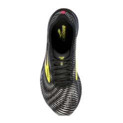 Chaussures Running Homme - Brooks Hyperion Tempo Noir Rose Jaune -Magasin De Sport chaussures running homme brooks hyperion tempo noir rose jaune 4