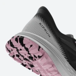 CHAUSSURES TRAIL RUNNING POUR FEMME TR2 Gris Carbone Bouton De Rose -Magasin De Sport chaussures trail running pour femme tr2 gris carbone bouton de rose 3