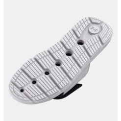 CLAQUETTE UNDER ARMOUR BLANC/NOIR -Magasin De Sport claquette under armour blancnoir 3