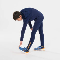 Collant De Running Enfant Zippé - KIPRUN DRY+ 500 Marine Orange 12 Collant De Running Enfant Zippé - KIPRUN DRY+ 500 Marine Orange -Magasin De Sport collant de running enfant zippe kiprun dry 500 marine orange 4