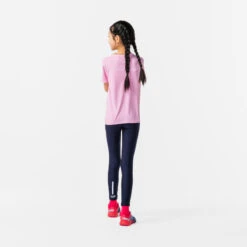 COLLANT DE RUNNING RESPIRANT ENFANT - KIPRUN DRY BLEU MARINE -Magasin De Sport collant de running respirant enfant kiprun dry bleu marine 7