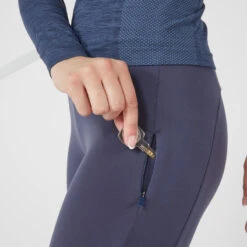 COLLANT RUNNING CHAUD FEMME- KIPRUN WARM BLEU -Magasin De Sport collant running chaud femme kiprun warm bleu 4