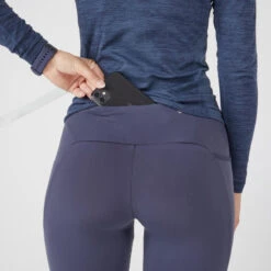 COLLANT RUNNING CHAUD FEMME- KIPRUN WARM BLEU -Magasin De Sport collant running chaud femme kiprun warm bleu 5