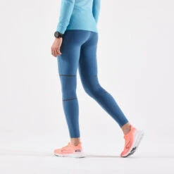 COLLANT RUNNING CHAUD FEMME KIPRUN WARM TURQUOISE -Magasin De Sport collant running chaud femme kiprun warm turquoise 2