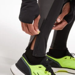 COLLANT RUNNING HOMME CHAUD KIPRUN WARM NOIR GRIS -Magasin De Sport collant running homme chaud kiprun warm noir gris 9