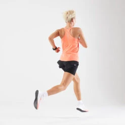 Débardeur Running Avec Brassière Intégrée Femme - KIPRUN Run 500 Confort Corail -Magasin De Sport debardeur running avec brassiere integree femme kiprun run 500 confort corail 6