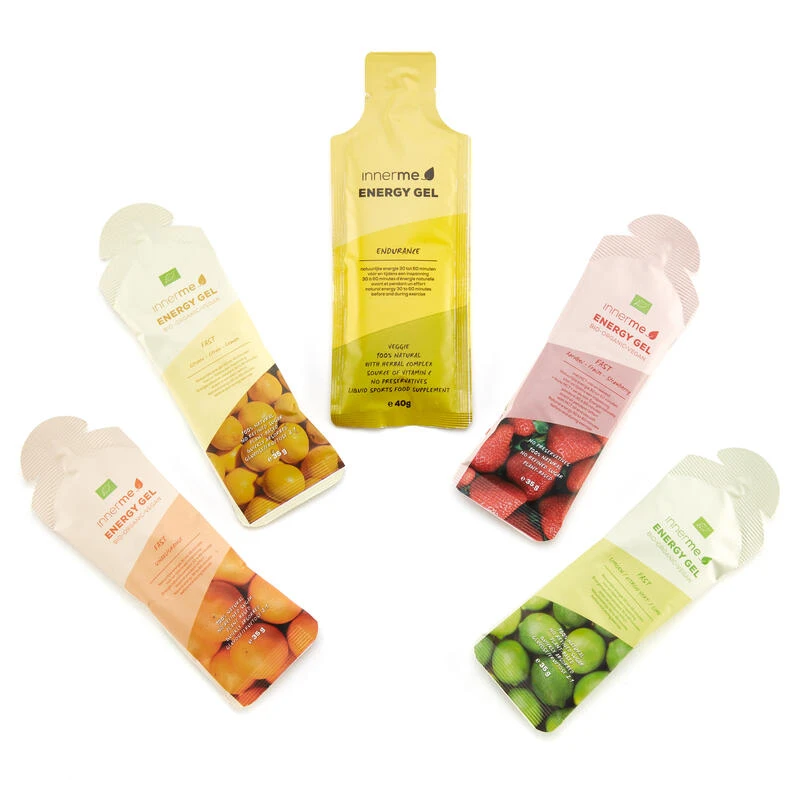 Energy Gels Mix - 5 Saveurs (9 X 35 G 3 X 40 G) - 100% Naturel 4 Energy Gels Mix - 5 Saveurs (9 X 35 G 3 X 40 G) - 100% Naturel – Image 2