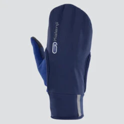 Kalenji Gants De Running Avec Moufle Amovible - Evolutiv' Bleu Marine -Magasin De Sport gants de running avec moufle amovible evolutiv bleu marine 3