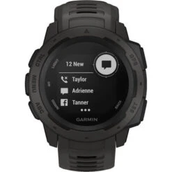 Garmin Instinct - Graphite Gray - Reconditionné Officiel -Magasin De Sport garmin instinct graphite gray reconditionne officiel 3