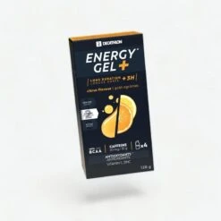 Decathlon Gel énergétique ENERGY GEL+ Agrumes 4 X 32g