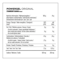 Powerbar Gel énergétique POWER GEL Fraise Banane 24x41g -Magasin De Sport gel energetique power gel fraise banane 24x41g 2