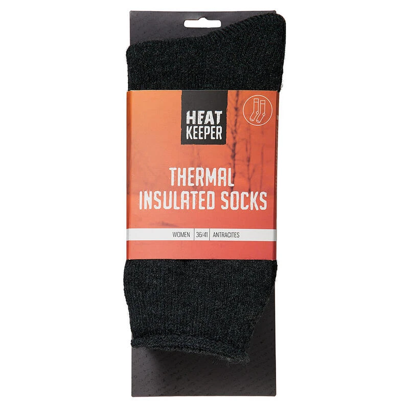 HeatKeeper Chaussettes Thermiques Dames Anthracite (2-PACK) 7 HeatKeeper Chaussettes Thermiques Dames Anthracite (2-PACK) â Image 5