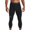 Legging 3/4 Noir Homme Under Armour Heat Gear -Magasin De Sport legging 34 noir homme under armour heat gear