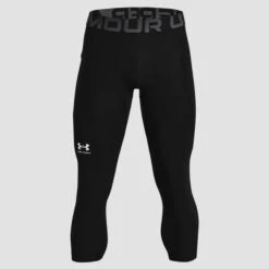Legging 3/4 Noir Homme Under Armour Heat Gear -Magasin De Sport legging 34 noir homme under armour heat gear 2