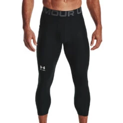 Legging 3/4 Noir Homme Under Armour Heat Gear