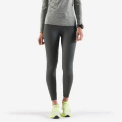 Legging Running Femme - KIPRUN Run 900 Light Kaki