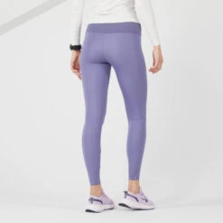 Legging Running Femme - KIPRUN Run 900 Light Mauve -Magasin De Sport legging running femme kiprun run 900 light mauve 2