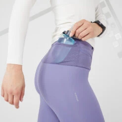 Legging Running Femme - KIPRUN Run 900 Light Mauve -Magasin De Sport legging running femme kiprun run 900 light mauve 6