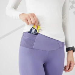 Legging Running Femme - KIPRUN Run 900 Light Mauve -Magasin De Sport legging running femme kiprun run 900 light mauve 7