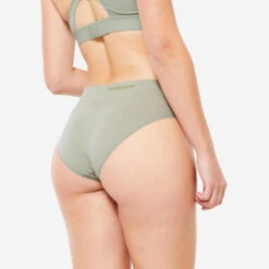 Kalenji Lot De 3 Culottes Sans Coutures Femme - Noir, Quartz Et Gris Sauge -Magasin De Sport lot de 3 culottes sans coutures femme noir quartz et gris sauge 8