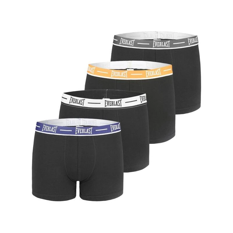 Everlast Lot De 4 Boxers Coton Homme Ceinture Brand 3 Everlast Lot De 4 Boxers Coton Homme Ceinture Brand