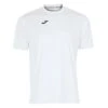 Maillot Manches Courtes Garçon Joma Combi Blanc 1 Maillot Manches Courtes Garçon Joma Combi Blanc -Magasin De Sport maillot manches courtes garcon joma combi blanc