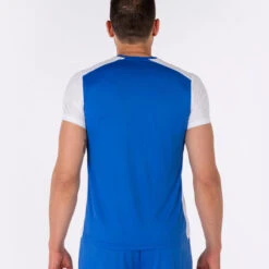 Maillot Manches Courtes Garçon Joma Record Ii Bleu Roi Blanc -Magasin De Sport maillot manches courtes garcon joma record ii bleu roi blanc 2