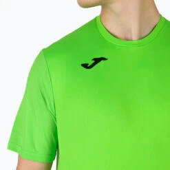 Maillot Manches Courtes Homme Joma Combi Vert Fluo -Magasin De Sport maillot manches courtes homme joma combi vert fluo 3