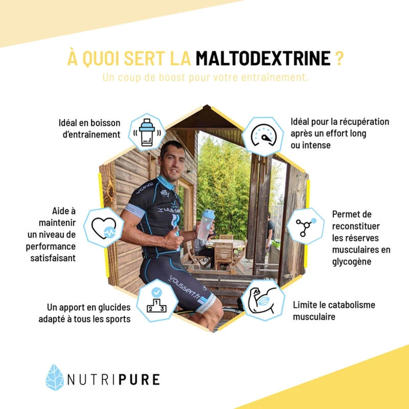 Maltodextrine Bio 1kg Nutripure 7 Maltodextrine Bio 1kg Nutripure – Image 5
