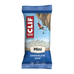 MINI Clif Barre Aux Pépites De Chocolat 10*28grs -Magasin De Sport mini clif barre aux pepites de chocolat 1028grs 1