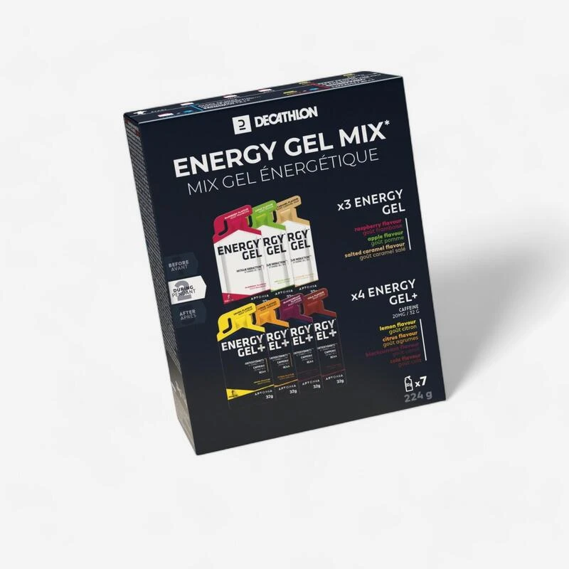 Decathlon Mix Pack De Gels énergétiques 7 X 32g 3 Decathlon Mix Pack De Gels énergétiques 7 X 32g