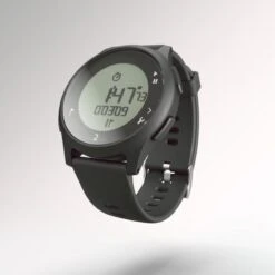 Decathlon Montre Chronomètre De Course à Pied W100 Noire -Magasin De Sport montre chronometre de course a pied w100 noire 3