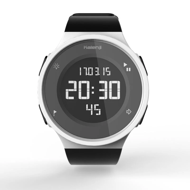 Kalenji Montre Chronomètre De Course à Pied W500 M Blanche écran Reverse 6 Kalenji Montre Chronomètre De Course à Pied W500 M Blanche écran Reverse – Image 4
