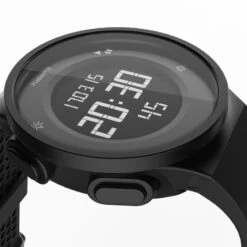 Kalenji Montre Chronomètre De Course à Pied W500 M Noire écran Reverse -Magasin De Sport montre chronometre de course a pied w500 m noire ecran reverse 2