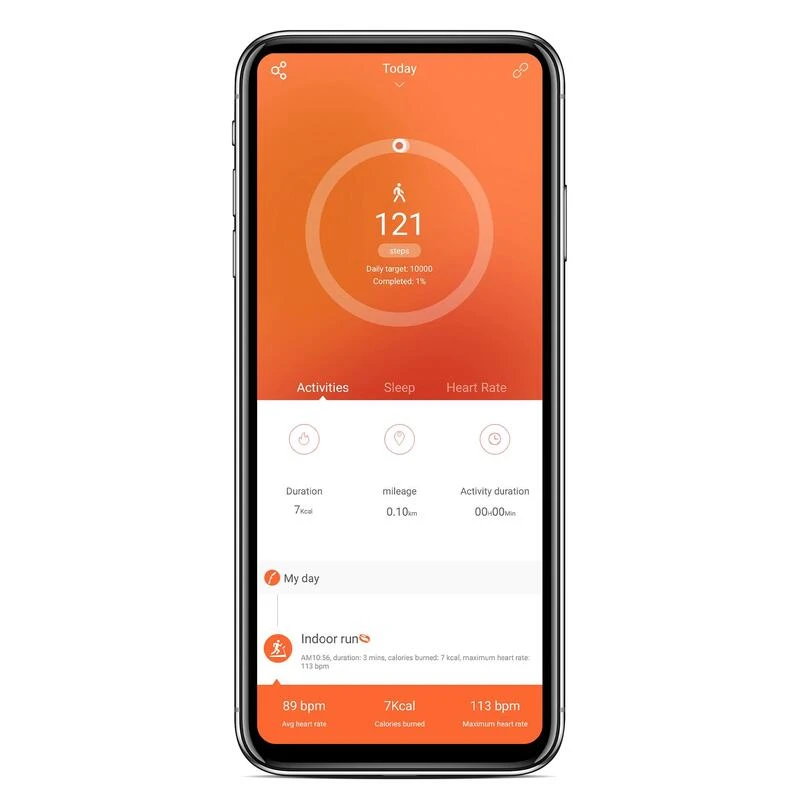 Montre Connectée Bien-être Bonism ID205G Bleue 7 Montre Connectée Bien-être Bonism ID205G Bleue – Image 5