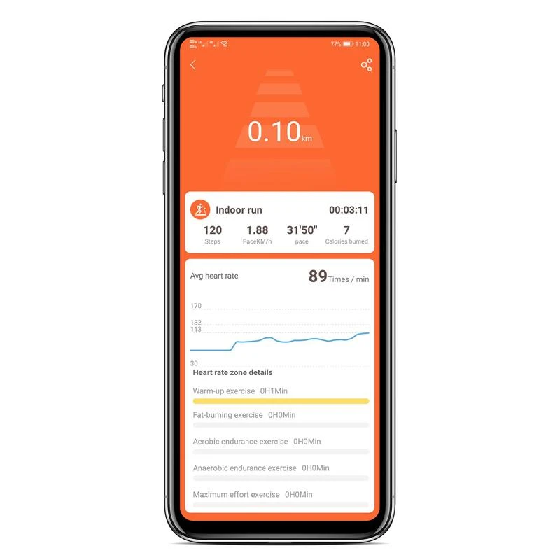 Montre Connectée Bien-être Bonism ID205G Bleue 8 Montre Connectée Bien-être Bonism ID205G Bleue – Image 6