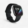 Montre Connectée Gps Cardio - FITBIT SENSE Noire 2 Montre Connectée Gps Cardio - FITBIT SENSE Noire -Magasin De Sport montre connectee gps cardio fitbit sense noire